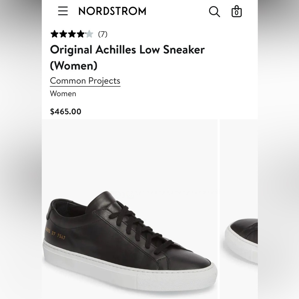 Common Projects Original Achilles Low Sneaker (Women)
